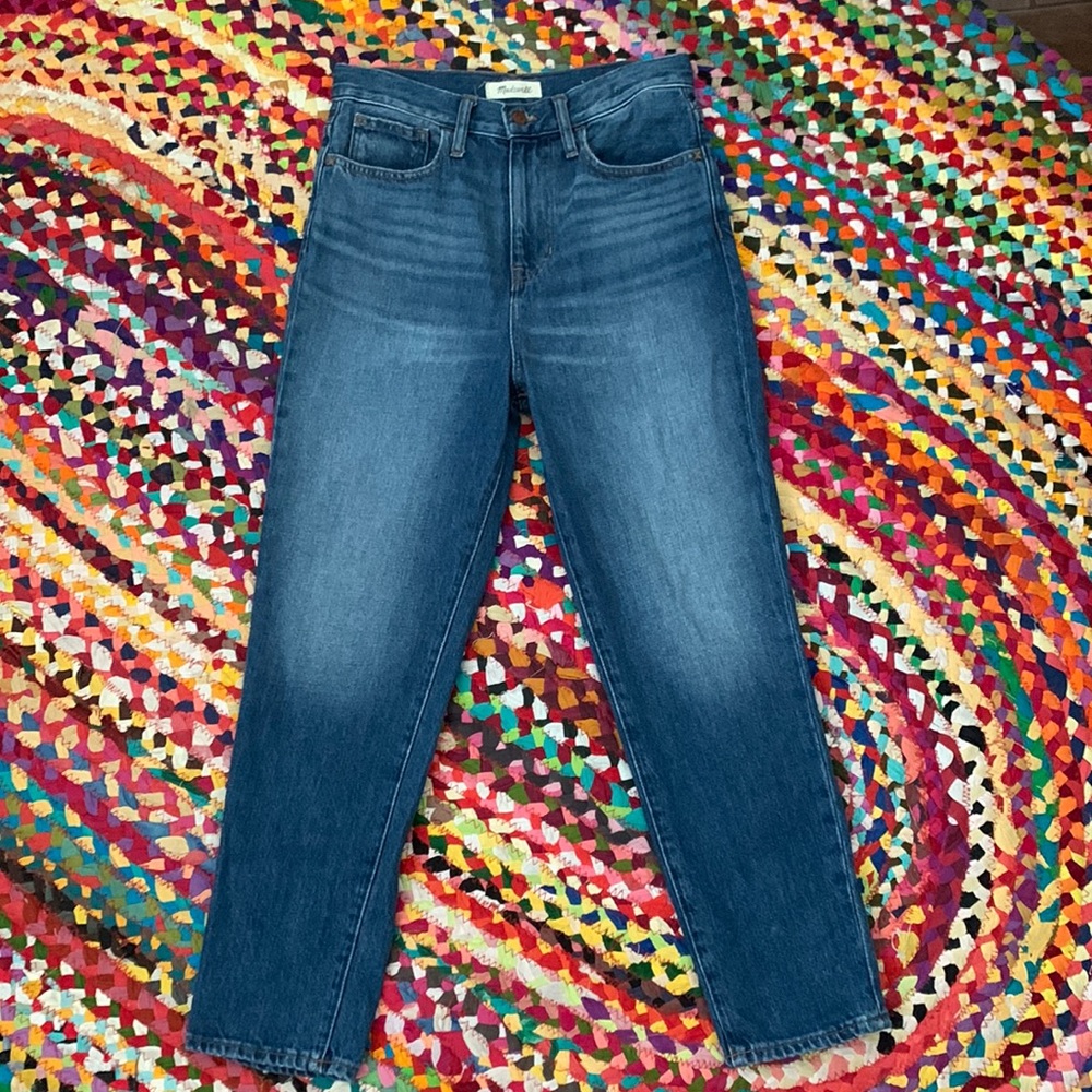 Madewell The Momjean Super High Rise Demin Jeans - Size 26